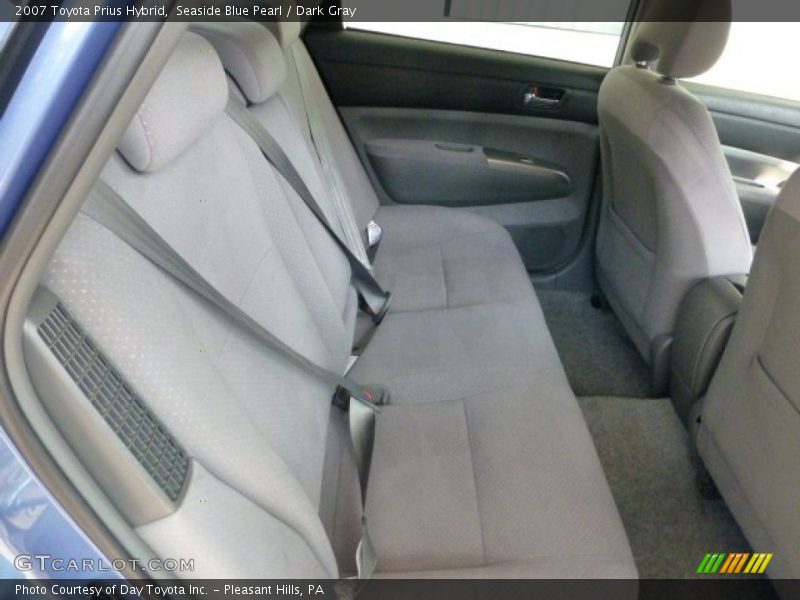 Seaside Blue Pearl / Dark Gray 2007 Toyota Prius Hybrid