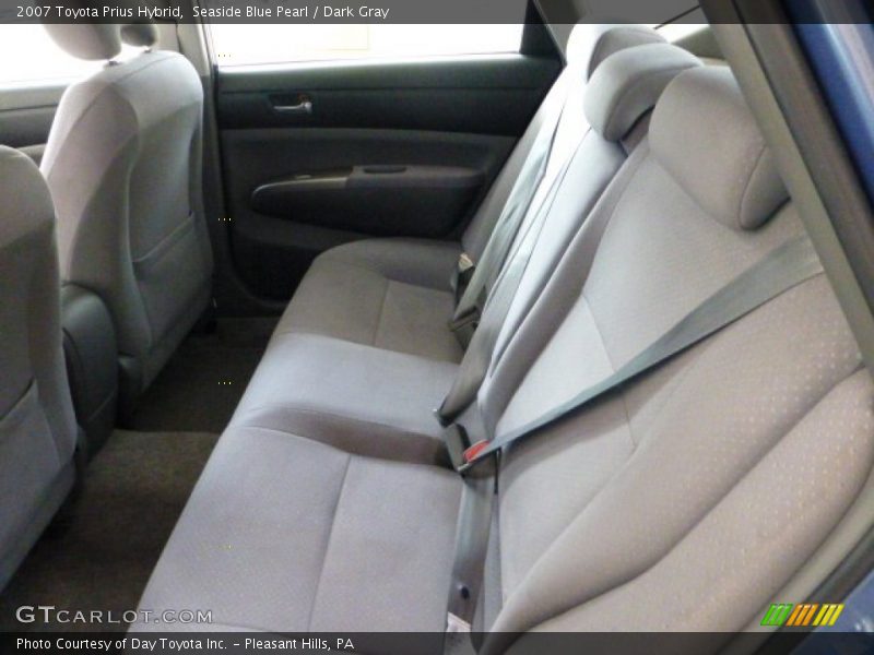 Seaside Blue Pearl / Dark Gray 2007 Toyota Prius Hybrid