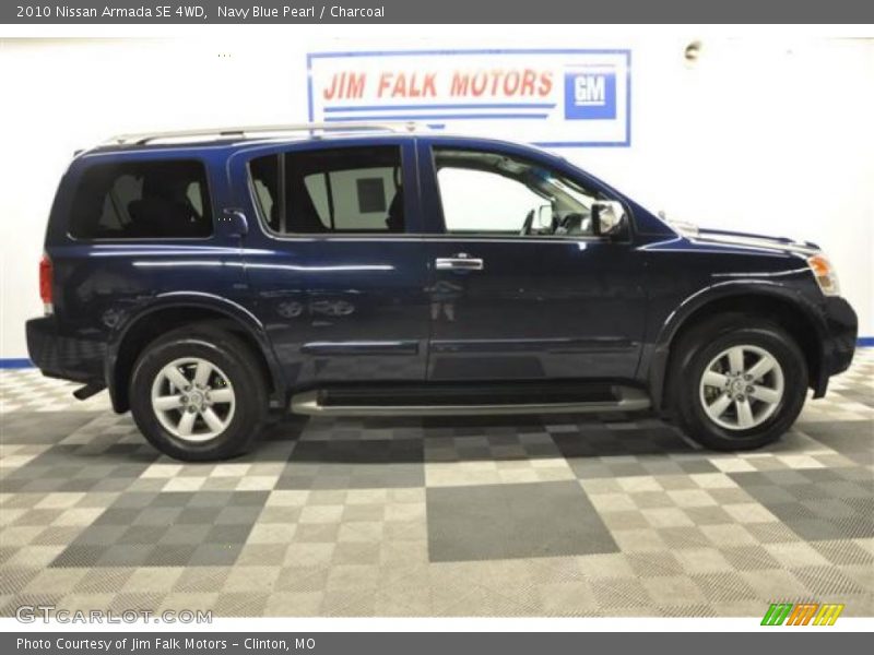 Navy Blue Pearl / Charcoal 2010 Nissan Armada SE 4WD