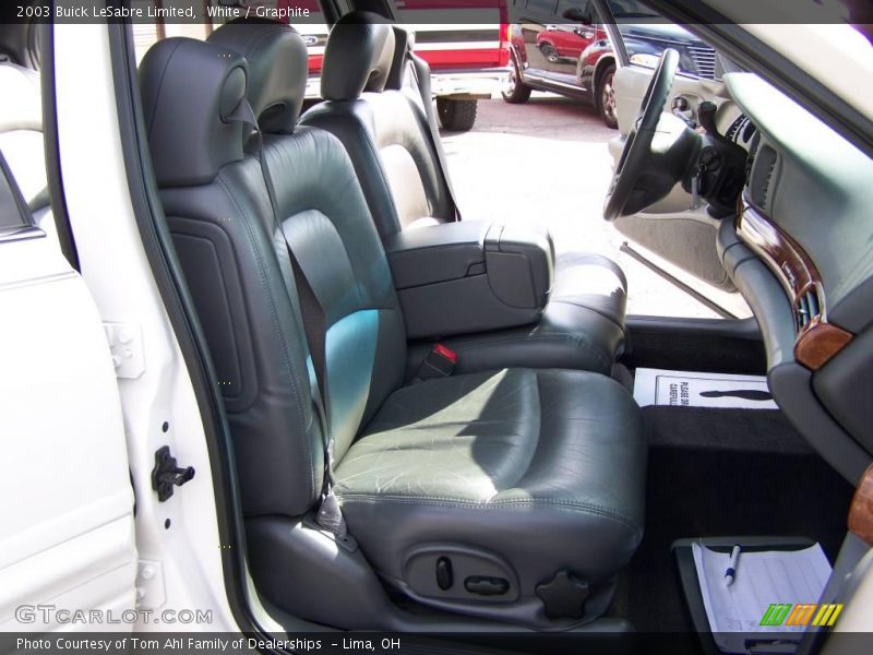 White / Graphite 2003 Buick LeSabre Limited
