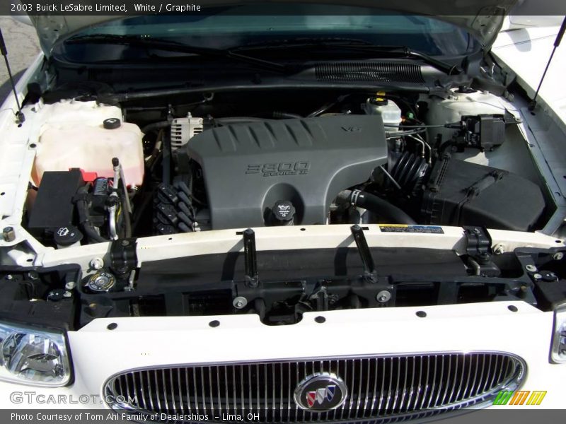White / Graphite 2003 Buick LeSabre Limited