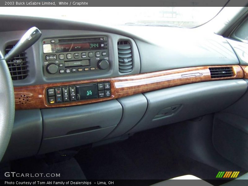 White / Graphite 2003 Buick LeSabre Limited