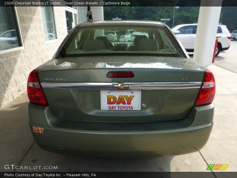 Silver Green Metallic / Cashmere Beige 2006 Chevrolet Malibu LT Sedan