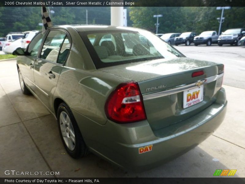 Silver Green Metallic / Cashmere Beige 2006 Chevrolet Malibu LT Sedan