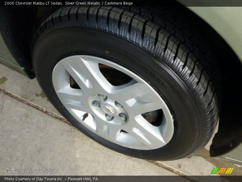 Silver Green Metallic / Cashmere Beige 2006 Chevrolet Malibu LT Sedan