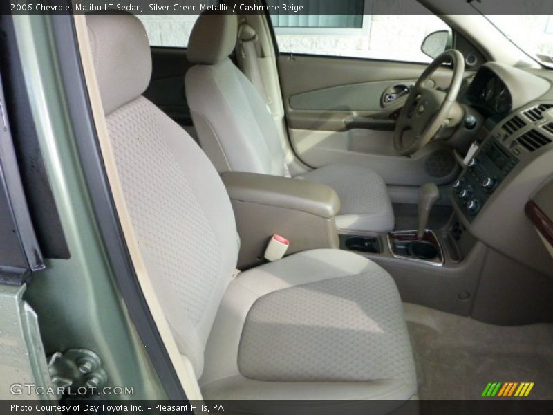 Silver Green Metallic / Cashmere Beige 2006 Chevrolet Malibu LT Sedan