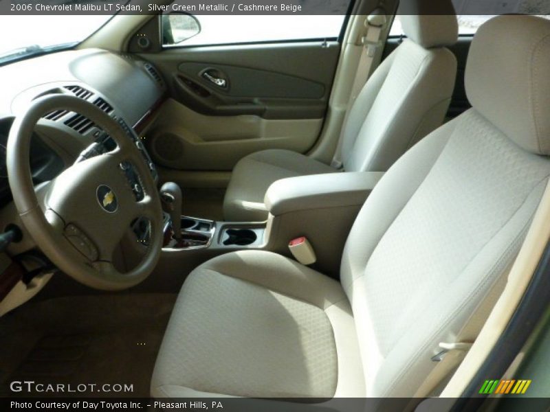 Silver Green Metallic / Cashmere Beige 2006 Chevrolet Malibu LT Sedan