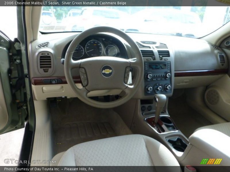 Silver Green Metallic / Cashmere Beige 2006 Chevrolet Malibu LT Sedan