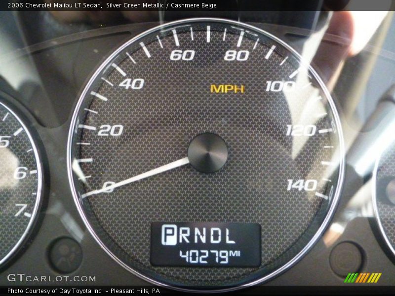 Silver Green Metallic / Cashmere Beige 2006 Chevrolet Malibu LT Sedan