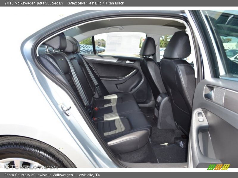 Reflex Silver Metallic / Titan Black 2013 Volkswagen Jetta SEL Sedan