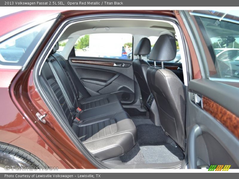 Opera Red Metallic / Titan Black 2013 Volkswagen Passat 2.5L SEL