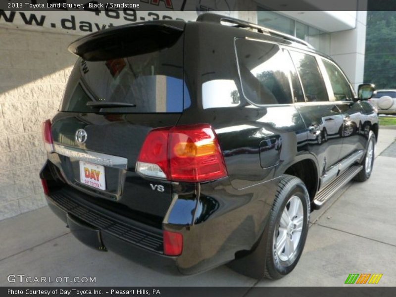 Black / Sandstone 2013 Toyota Land Cruiser