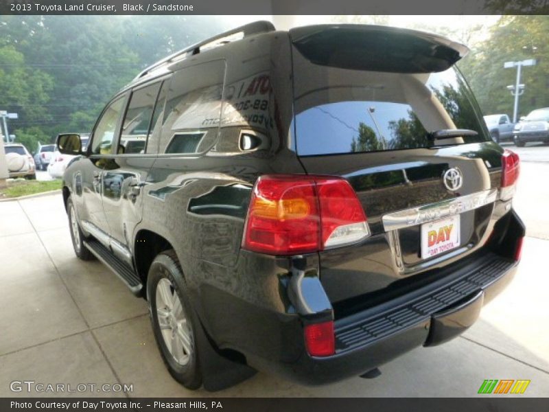 Black / Sandstone 2013 Toyota Land Cruiser