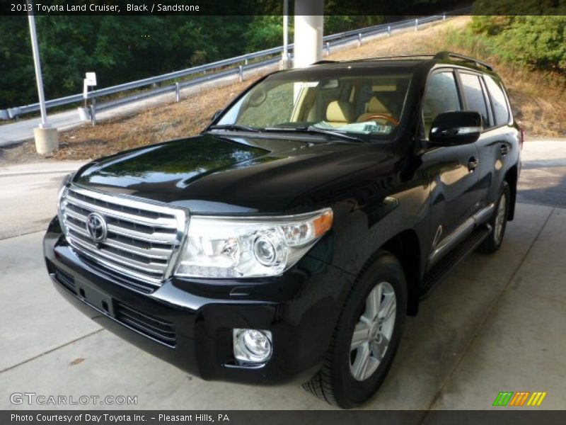 Black / Sandstone 2013 Toyota Land Cruiser