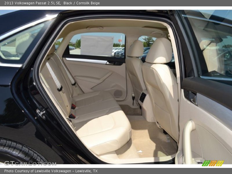 Black / Cornsilk Beige 2013 Volkswagen Passat 2.5L SE