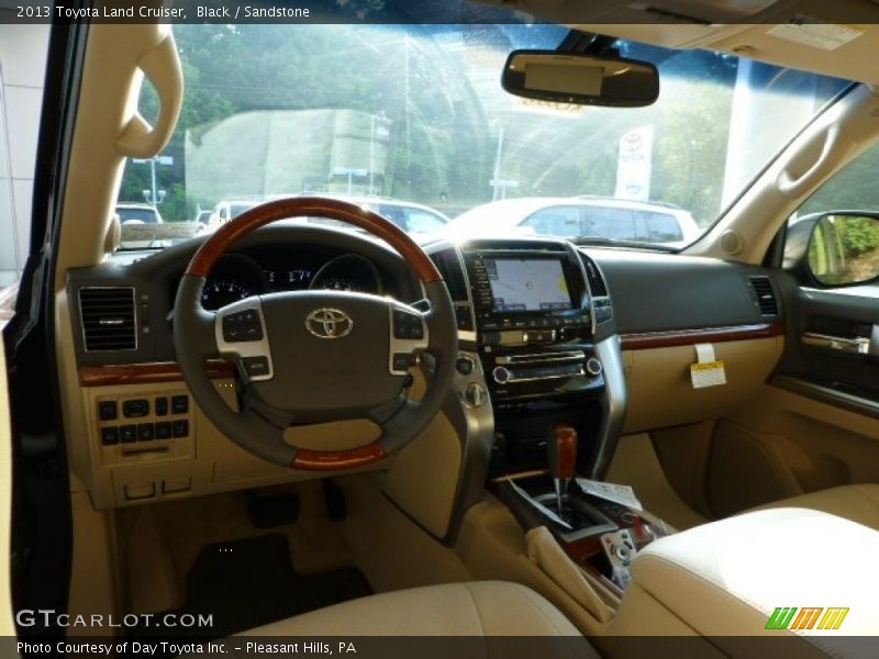 Black / Sandstone 2013 Toyota Land Cruiser