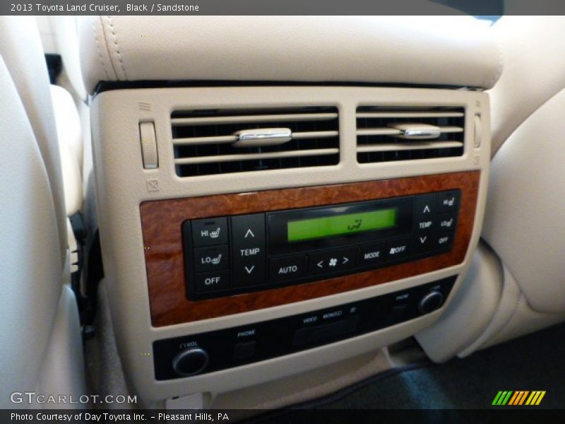 Black / Sandstone 2013 Toyota Land Cruiser