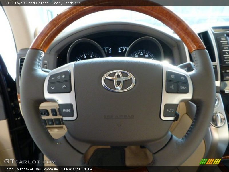 Black / Sandstone 2013 Toyota Land Cruiser