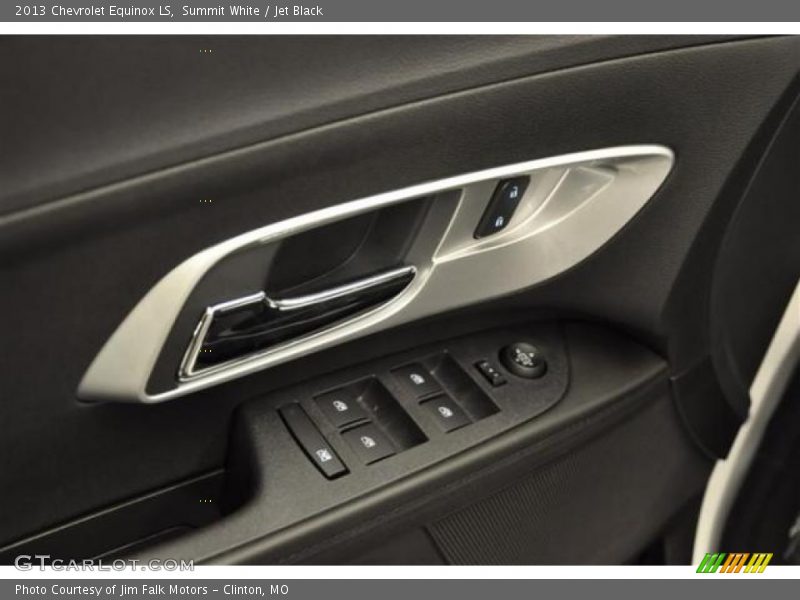 Summit White / Jet Black 2013 Chevrolet Equinox LS