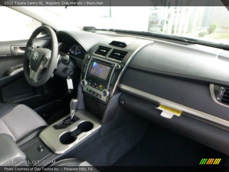 Magnetic Gray Metallic / Black/Ash 2012 Toyota Camry SE