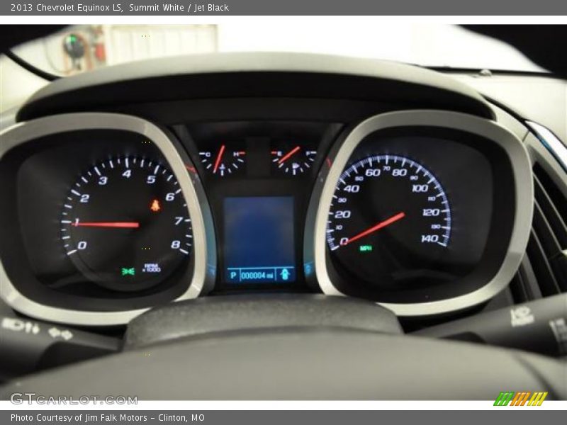 Summit White / Jet Black 2013 Chevrolet Equinox LS