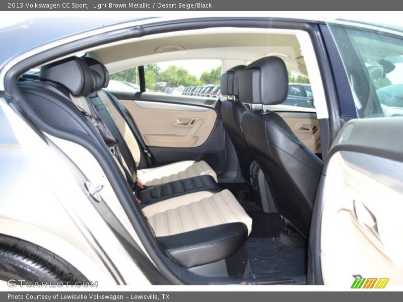 Light Brown Metallic / Desert Beige/Black 2013 Volkswagen CC Sport