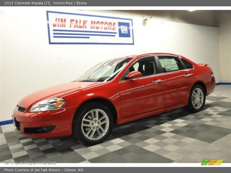 Victory Red / Ebony 2013 Chevrolet Impala LTZ