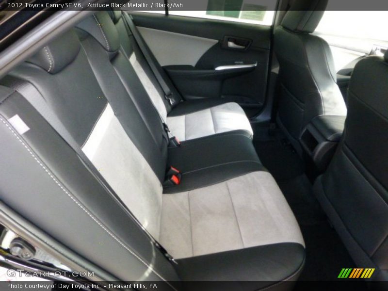 Attitude Black Metallic / Black/Ash 2012 Toyota Camry SE V6