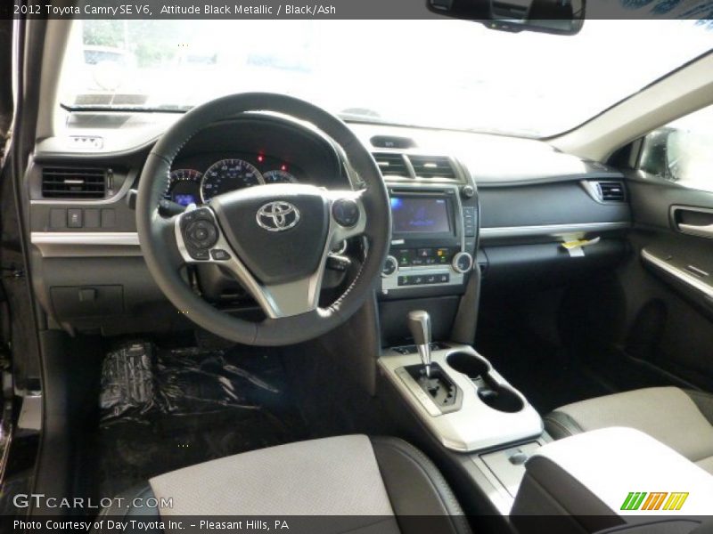 Attitude Black Metallic / Black/Ash 2012 Toyota Camry SE V6