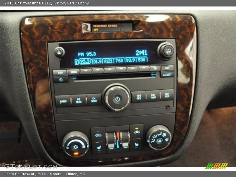 Victory Red / Ebony 2013 Chevrolet Impala LTZ