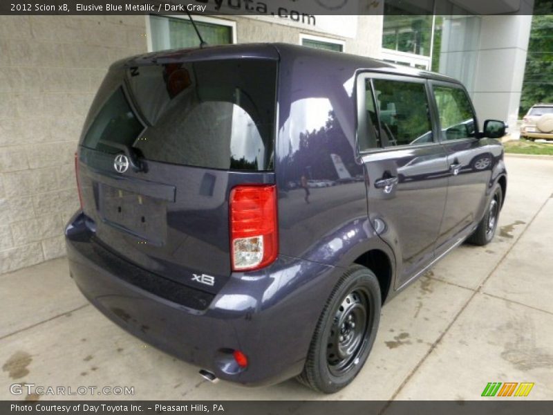 Elusive Blue Metallic / Dark Gray 2012 Scion xB
