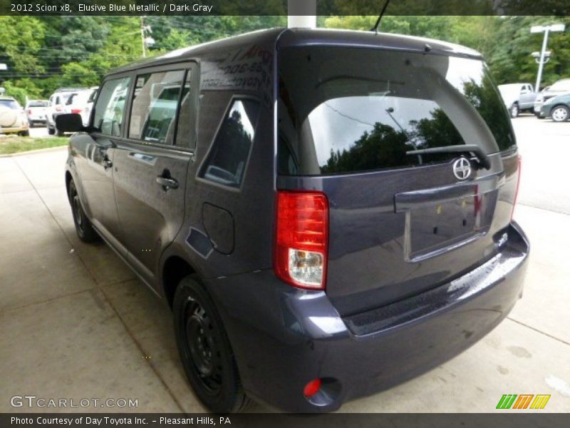 Elusive Blue Metallic / Dark Gray 2012 Scion xB