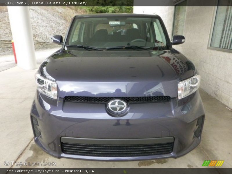 Elusive Blue Metallic / Dark Gray 2012 Scion xB