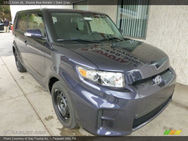 Elusive Blue Metallic / Dark Gray 2012 Scion xB