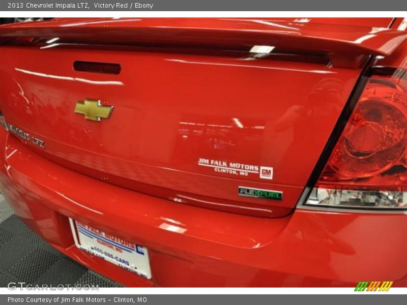 Victory Red / Ebony 2013 Chevrolet Impala LTZ