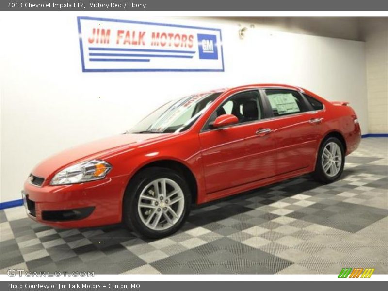 Victory Red / Ebony 2013 Chevrolet Impala LTZ