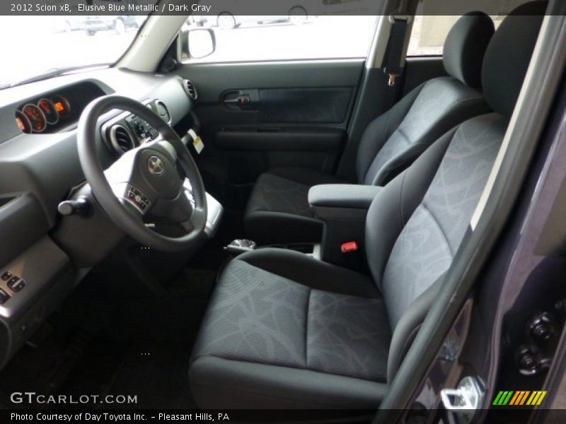 Elusive Blue Metallic / Dark Gray 2012 Scion xB