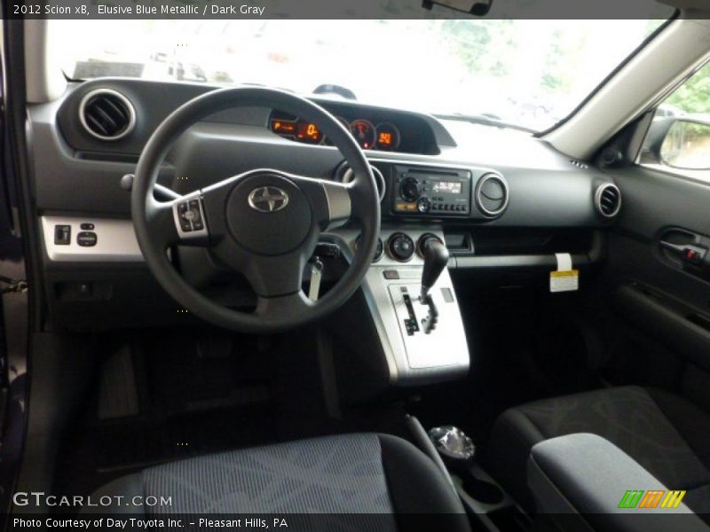Elusive Blue Metallic / Dark Gray 2012 Scion xB