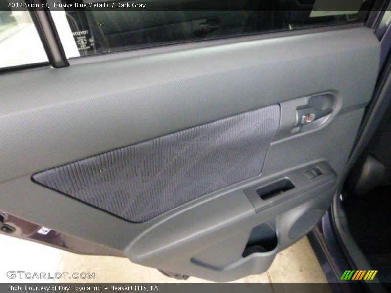 Elusive Blue Metallic / Dark Gray 2012 Scion xB