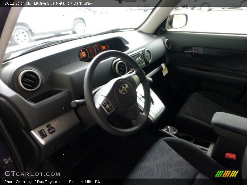Elusive Blue Metallic / Dark Gray 2012 Scion xB