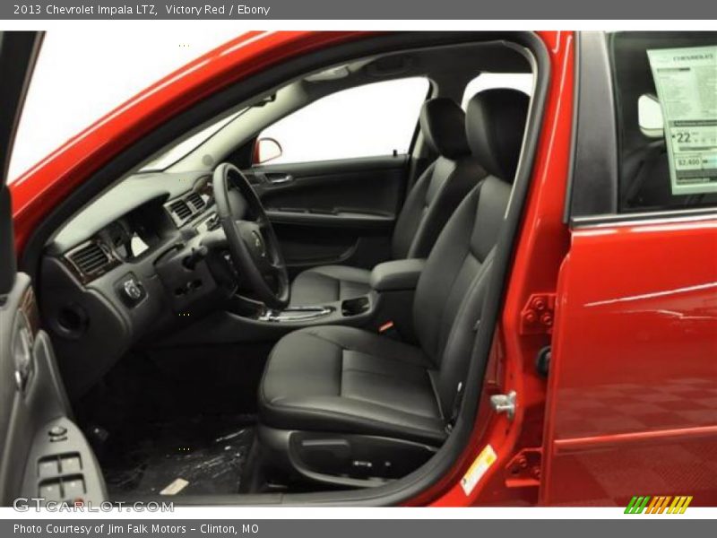 Front Seat of 2013 Impala LTZ