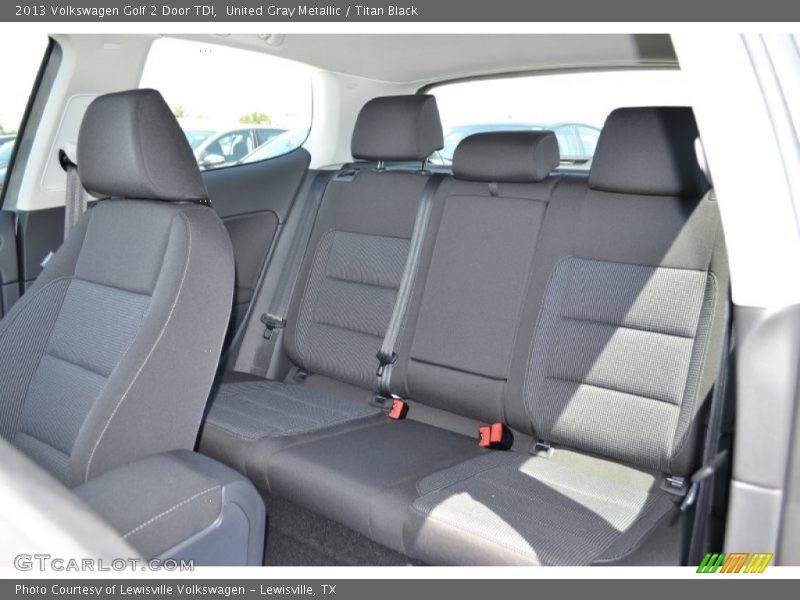 United Gray Metallic / Titan Black 2013 Volkswagen Golf 2 Door TDI