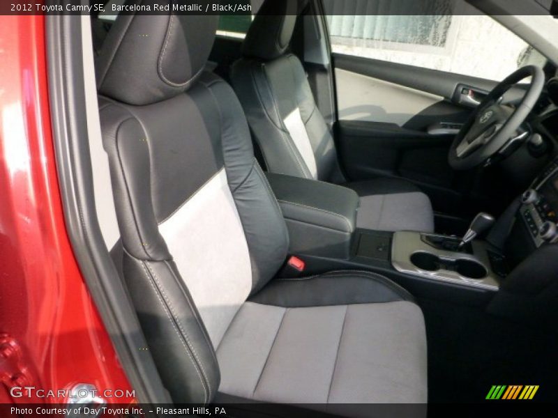 Barcelona Red Metallic / Black/Ash 2012 Toyota Camry SE