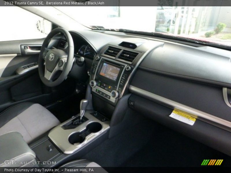 Barcelona Red Metallic / Black/Ash 2012 Toyota Camry SE