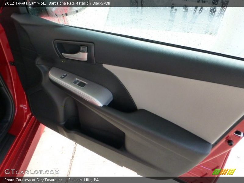 Barcelona Red Metallic / Black/Ash 2012 Toyota Camry SE