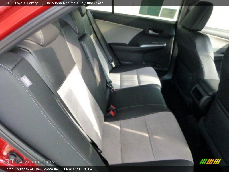Barcelona Red Metallic / Black/Ash 2012 Toyota Camry SE
