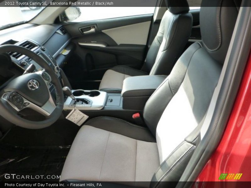 Barcelona Red Metallic / Black/Ash 2012 Toyota Camry SE