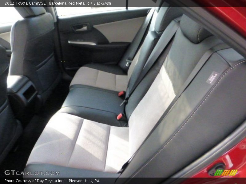 Barcelona Red Metallic / Black/Ash 2012 Toyota Camry SE