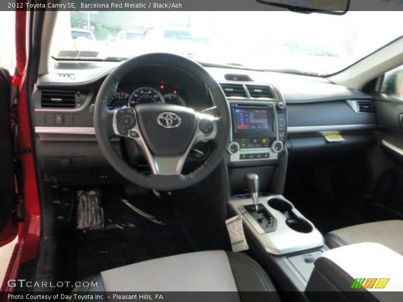 Barcelona Red Metallic / Black/Ash 2012 Toyota Camry SE