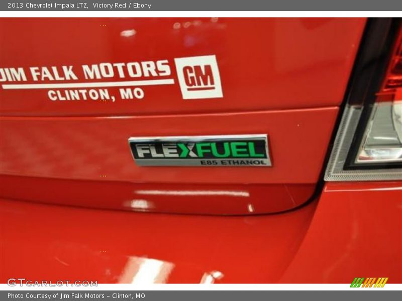Victory Red / Ebony 2013 Chevrolet Impala LTZ